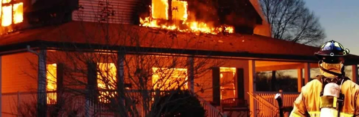 fire damage repair emergency response at a residential property affected by an active house fire in Fort Wayne, IN